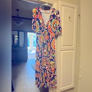 Boden Floral Maxi Dress